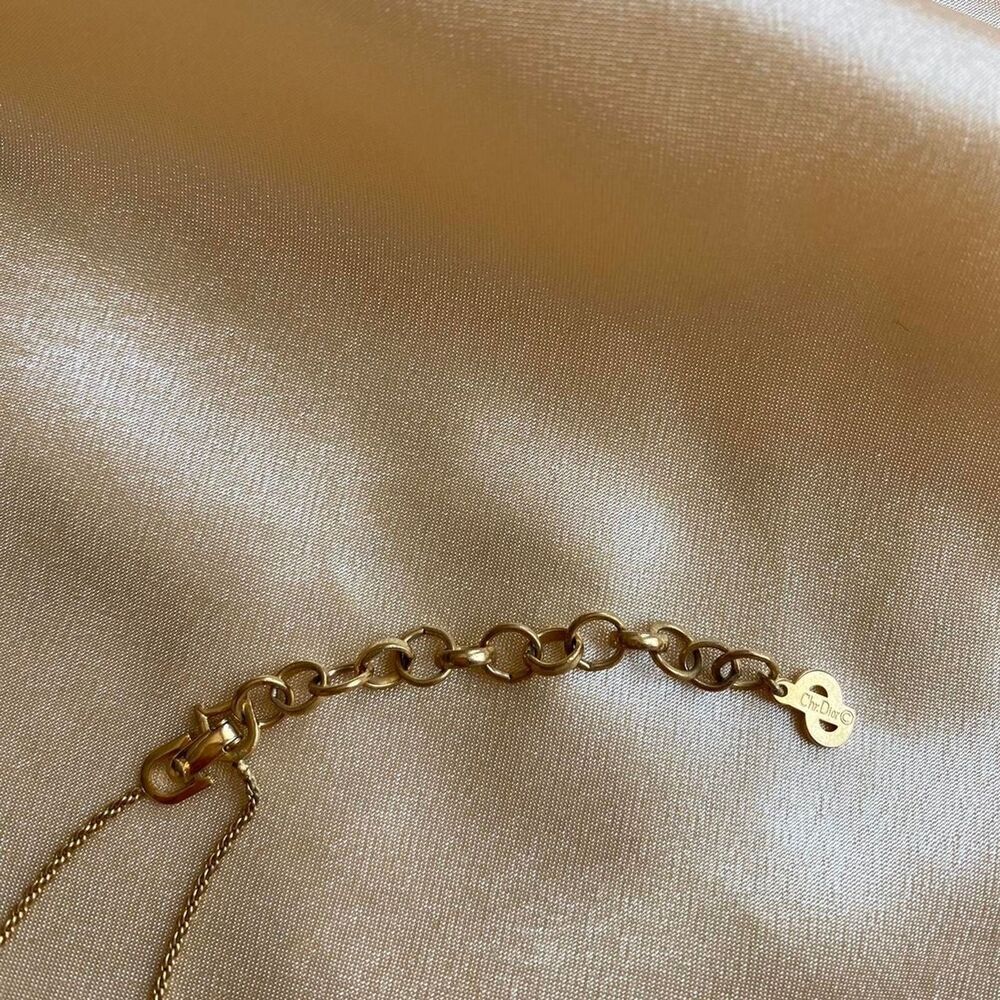 Authentic Christian Dior Tag Necklace - Picture 4 of 6